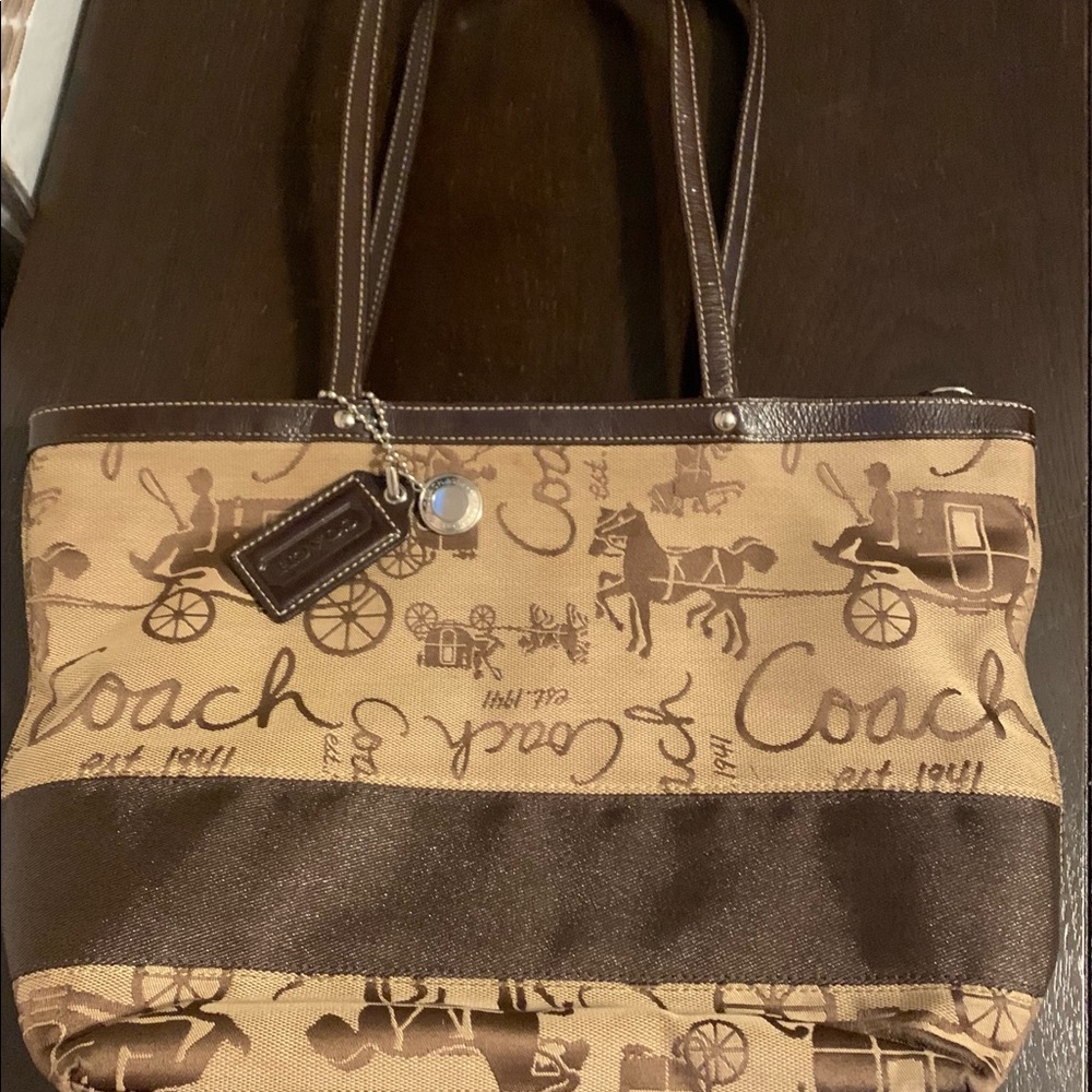 COACH Horse and Carriage Tote